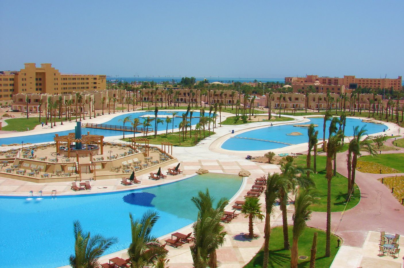 Pohled na resort